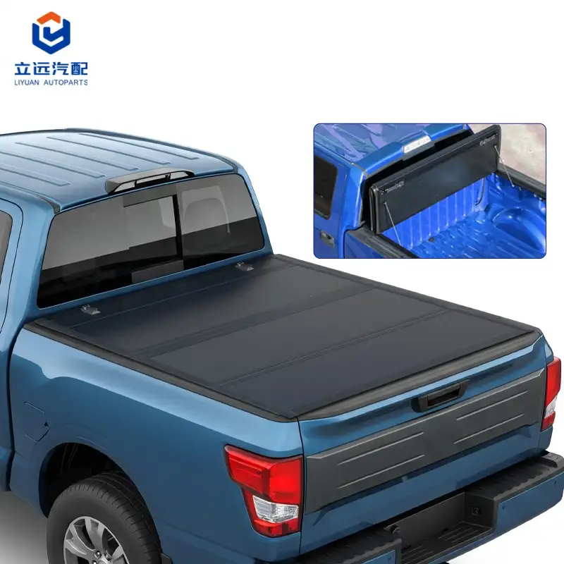 Zakaj postajajo nizkoprofilni trdi štirizložljivi pokrovi Tonneau prednostna nadgradnja za tovornjake Nissan?