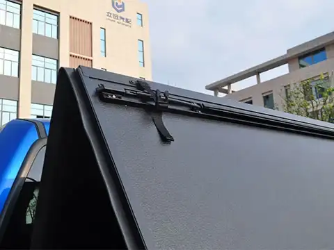 Low Profile Hard Tri Fold Tonneau Cover For Toyota