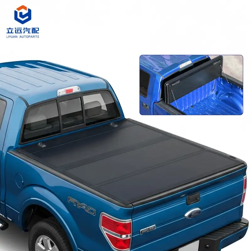 Nizkoprofilna trda štirikratna prevleka Tonneau za Ford
