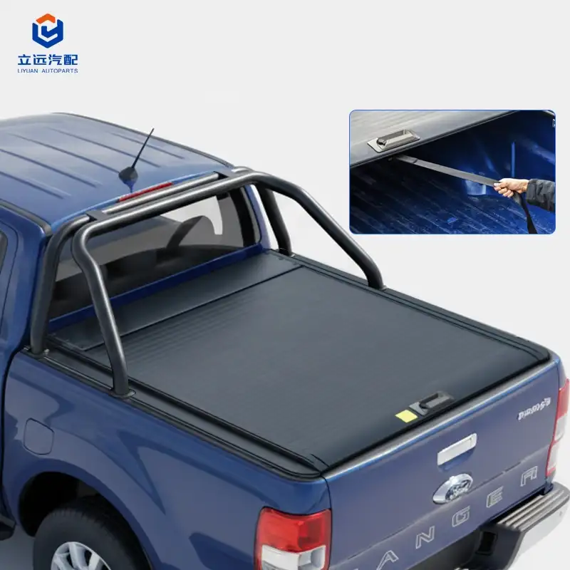 Ročna zložljiva prevleka toneau iz trdega aluminija za Ford Jeep