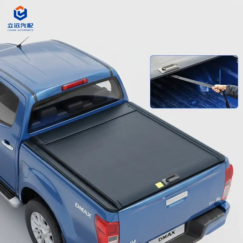 Ročna zložljiva prevleka toneau iz trdega aluminija za Isuzu