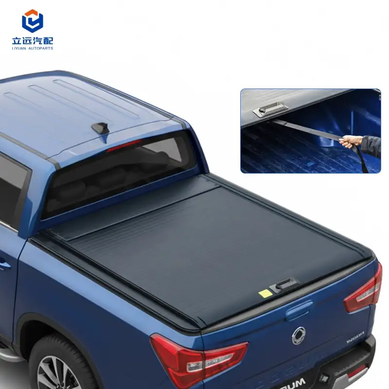 Ročna zložljiva prevleka toneau iz trdega aluminija za Ssangyong